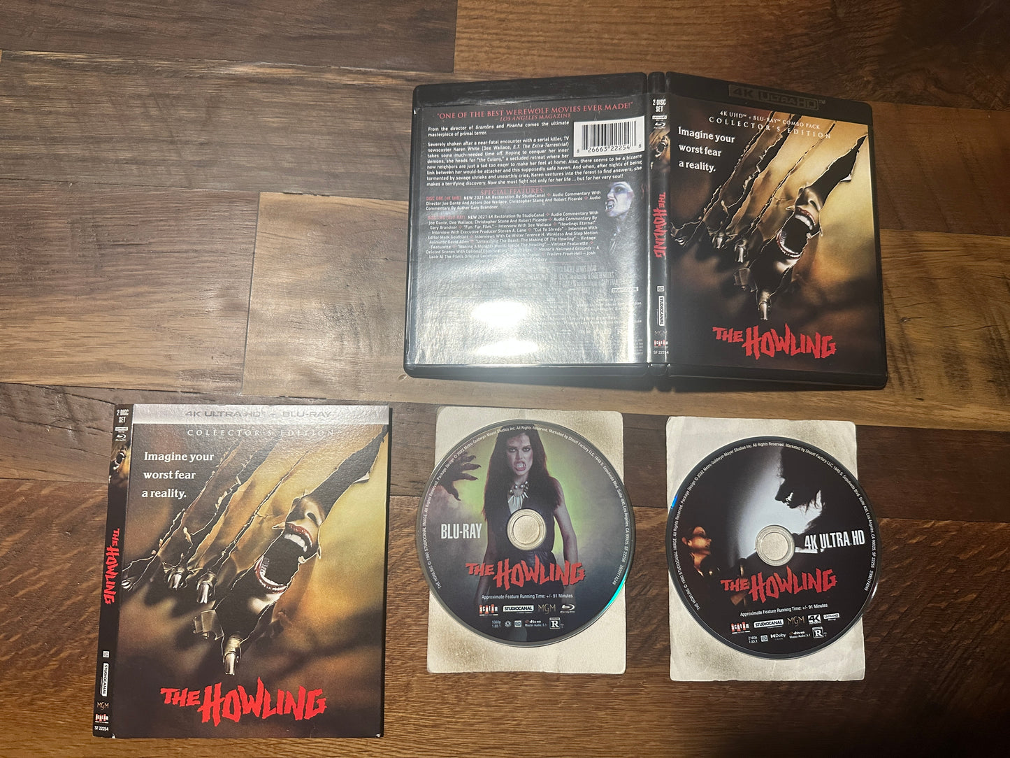 The Howling (4K Ultra HD/Blu ray, Scream Factory, Slipcover, Collector’s Ed)