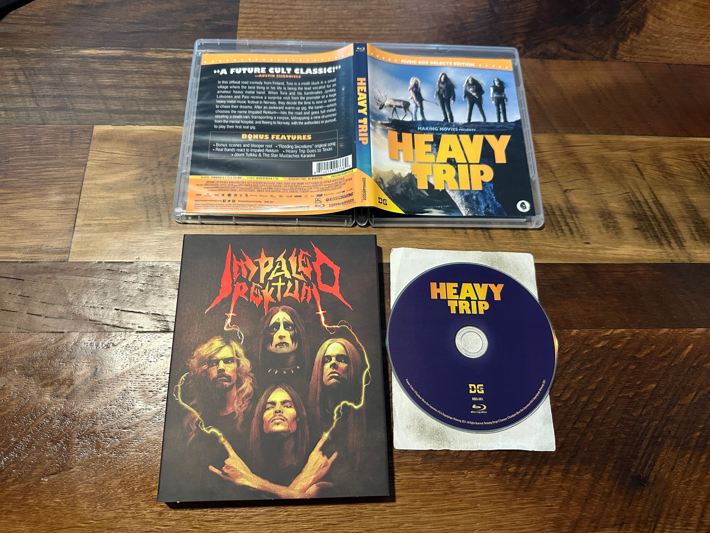 Heavy Trip (Blu ray, Vinegar Syndrome Partner Label, Slipcover)