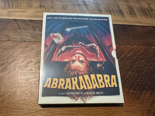 Abrakadabra Blu ray-Cauldron-Slipcover-Luciano Onetti Classic-NEW-