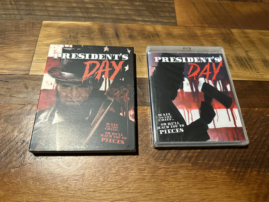 President’s Day (Blu ray, Terror Vision, Slipcover, 2010 Horror, NEW)