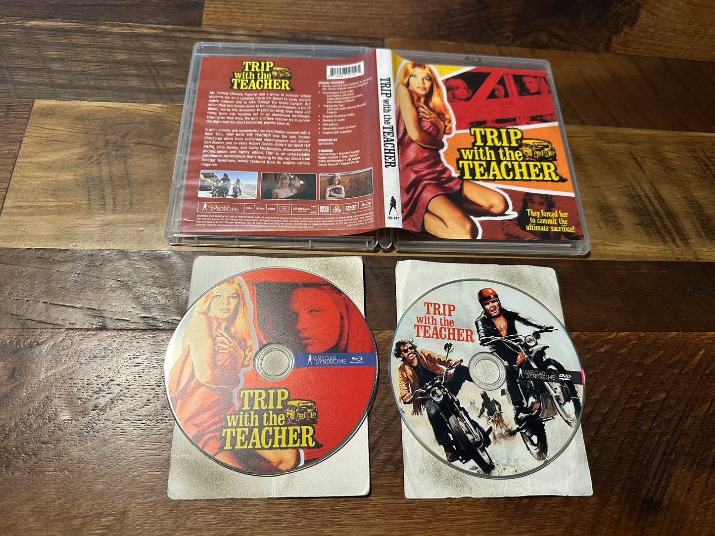 Trip With The Teacher (Blu ray, Vinegar Syndrome, 70’s Classic, OOP)