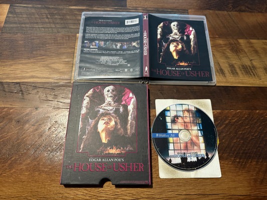 The House Of Usher (Blu ray-Vinegar Syndrome, Slipcover, 4000 Made)