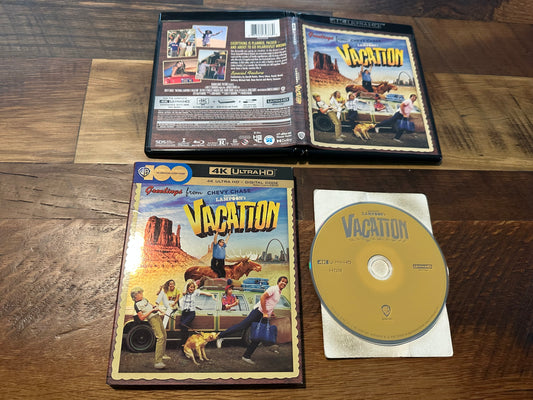 National Lampoon’s Vacation 4K Ultra HD-Warner Bros-Slipcover-No Digital