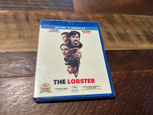 The Lobster (Blu ray, A24, Colin Farrell Classic, Widescreen, NEW/Sealed)