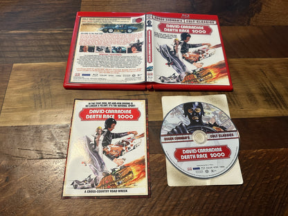 Death Race 2000 (Blu ray, Scream Factory, 70’s Roger Corman’s Classic)