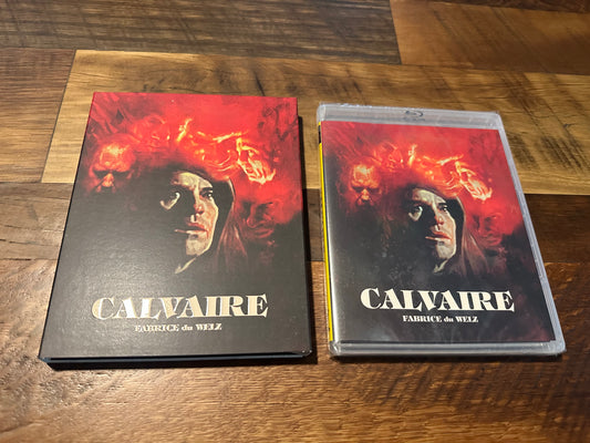 Calvaire Blu ray-Vinegar Syndrome Partner Label-Slipcover-NEW
