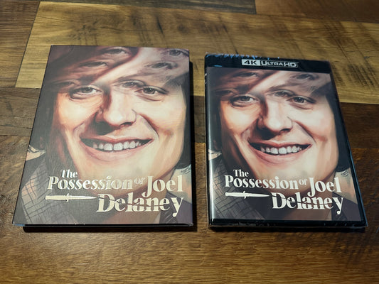 The Possession Of Joy Delaney 4K Ultra HD-Vinegar Syndrome Partner Label-Slip-NEW