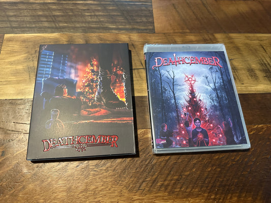 Deathcember (Blu ray, Culture Shock, Slipcover, Obscure Horror, NEW)
