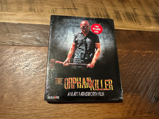 The Orphan Killer Blu ray/DVD-Slipcover-Obscure Horror-NEW-