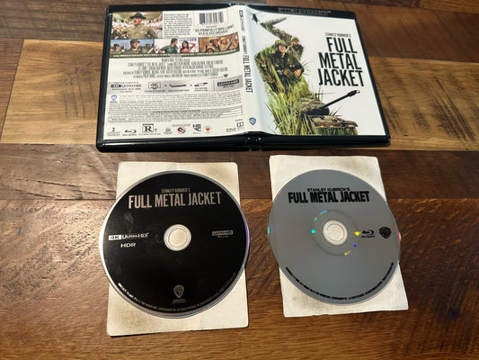 Full Metal Jacket 4K Ultra HD/Blu ray-2 Disc-Warner Bros-S Kubrick-No Digital