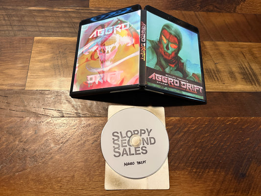Aggro Drift BD-R Sloppy Second Sale-Obscure Rare 2023 Action/Crime-