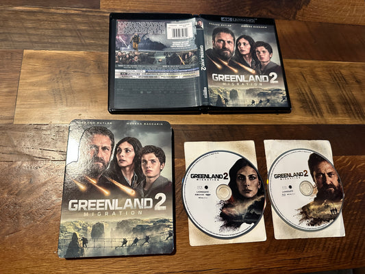 Greenland 2 Migration (4K Ultra HD/Blu ray, Lionsgate, Slipcover, No Digital)
