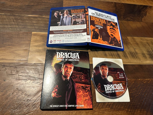 Dracula Prince of Darkness Blu ray*Scream Factory*Slipcover*Collector's Ed