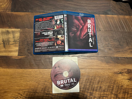 Brutal Blu ray-Unearthed Film-Takashi Hirose-Disturbing Horror-