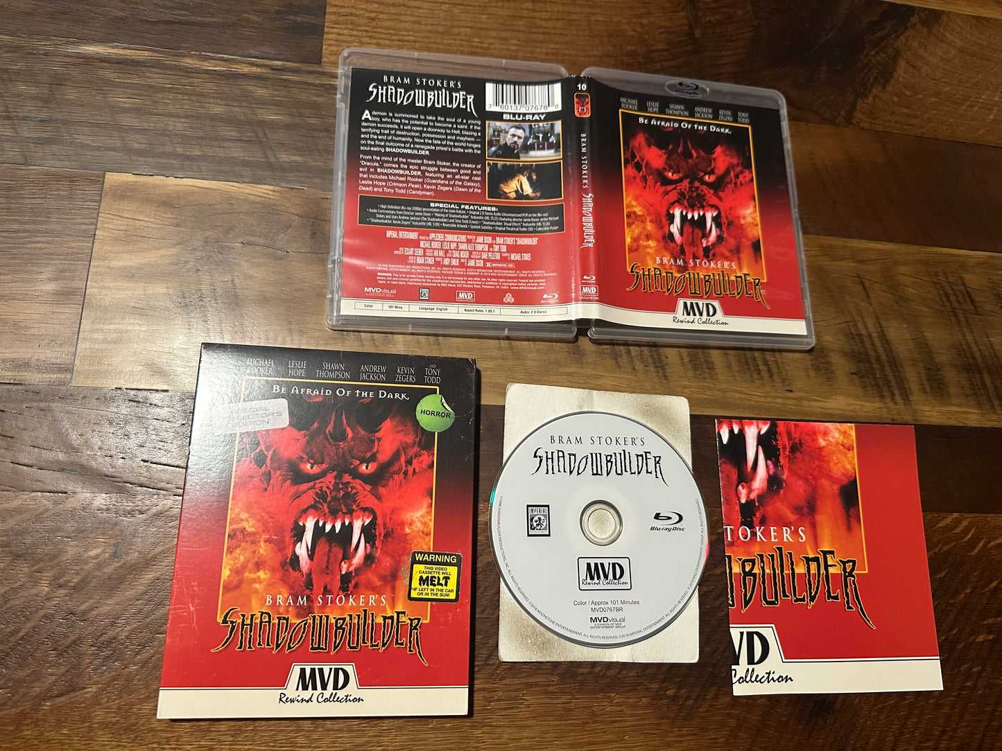 Shadowbuilder (Blu ray, MVD Rewind, 90’s Horror, Slipcover, Poster)