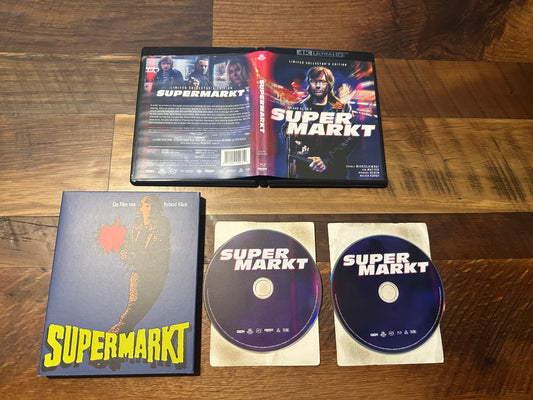 Supermarkt 4K Ultra HD-Vinegar Syndrome Partner Label-Slipcover-