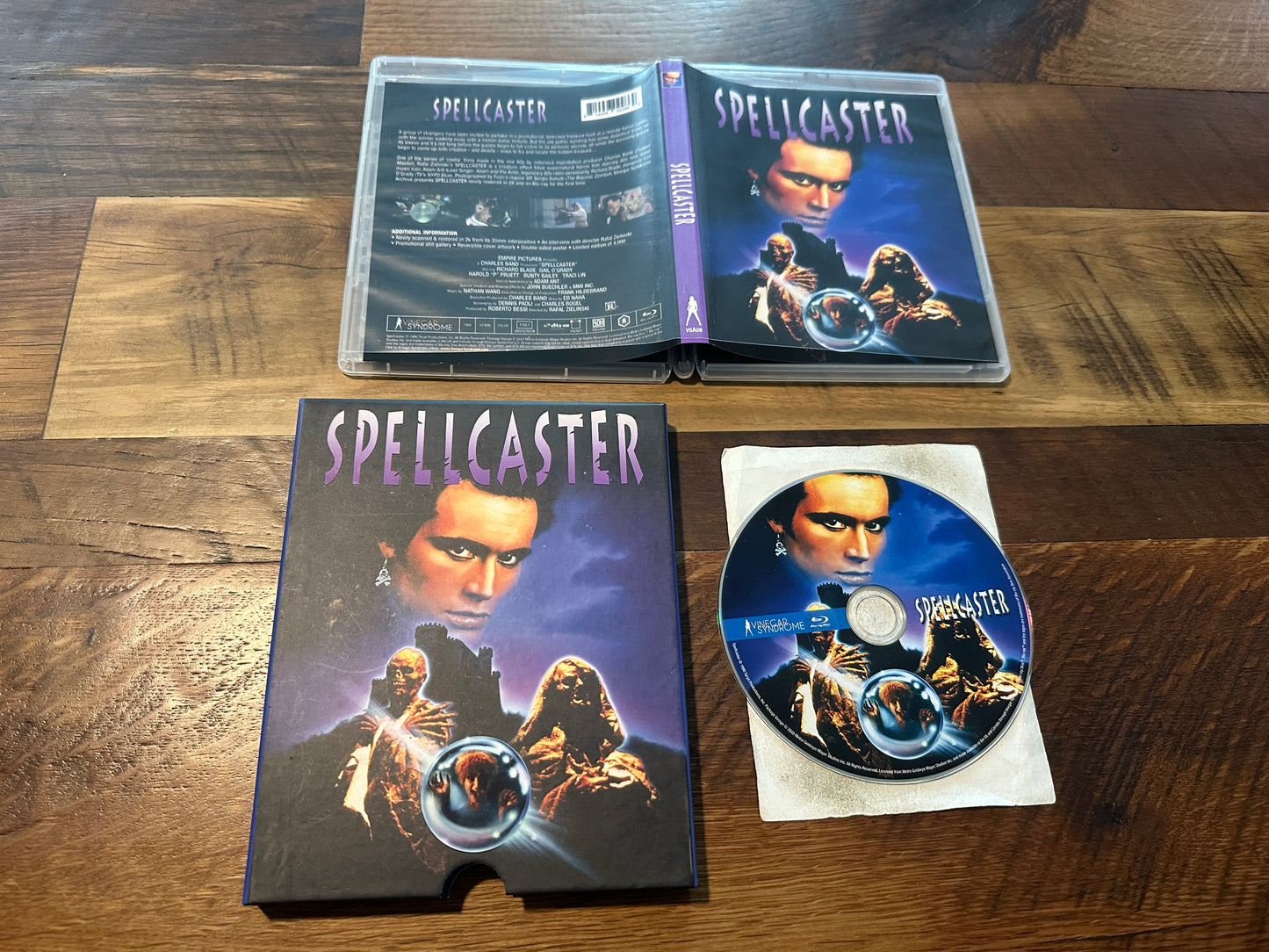 Spellcaster (Blu ray, Vinegar Syndrome, OOP Slipcover, 4000 Made)