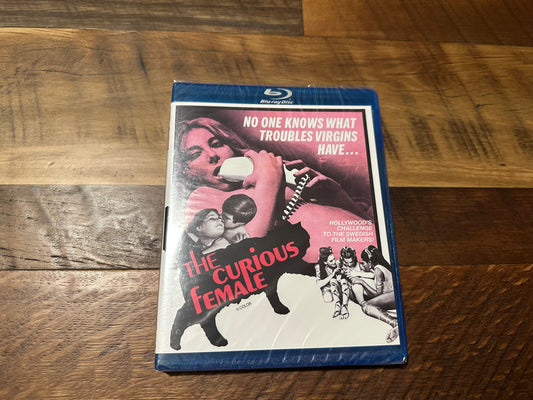 The Curious Female Blu ray-Code Red-60’s Classic-Sealed/NEW-