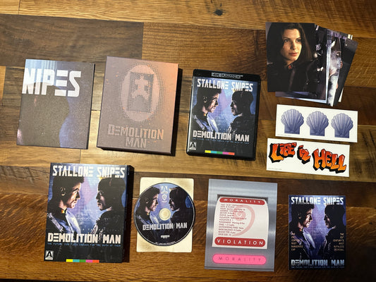 Demolition Man (4K Ultra HD, Arrow Video, Limited Edition, Stallone)