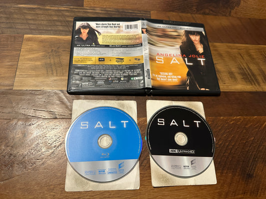 Salt (4K Ultra HD/Blu ray, Sony Pictures, Angelina Jolie Classic, No Digital)