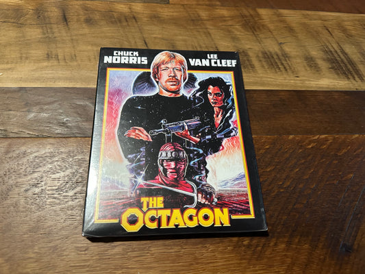 The Octagon Blu ray-Kino Lorber-Slipcover-Chuck Norris Classic-NEW