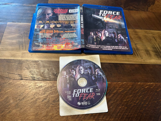 Force To Fear Blu ray-Scream Team Releasing-Obscure-Widescreen-