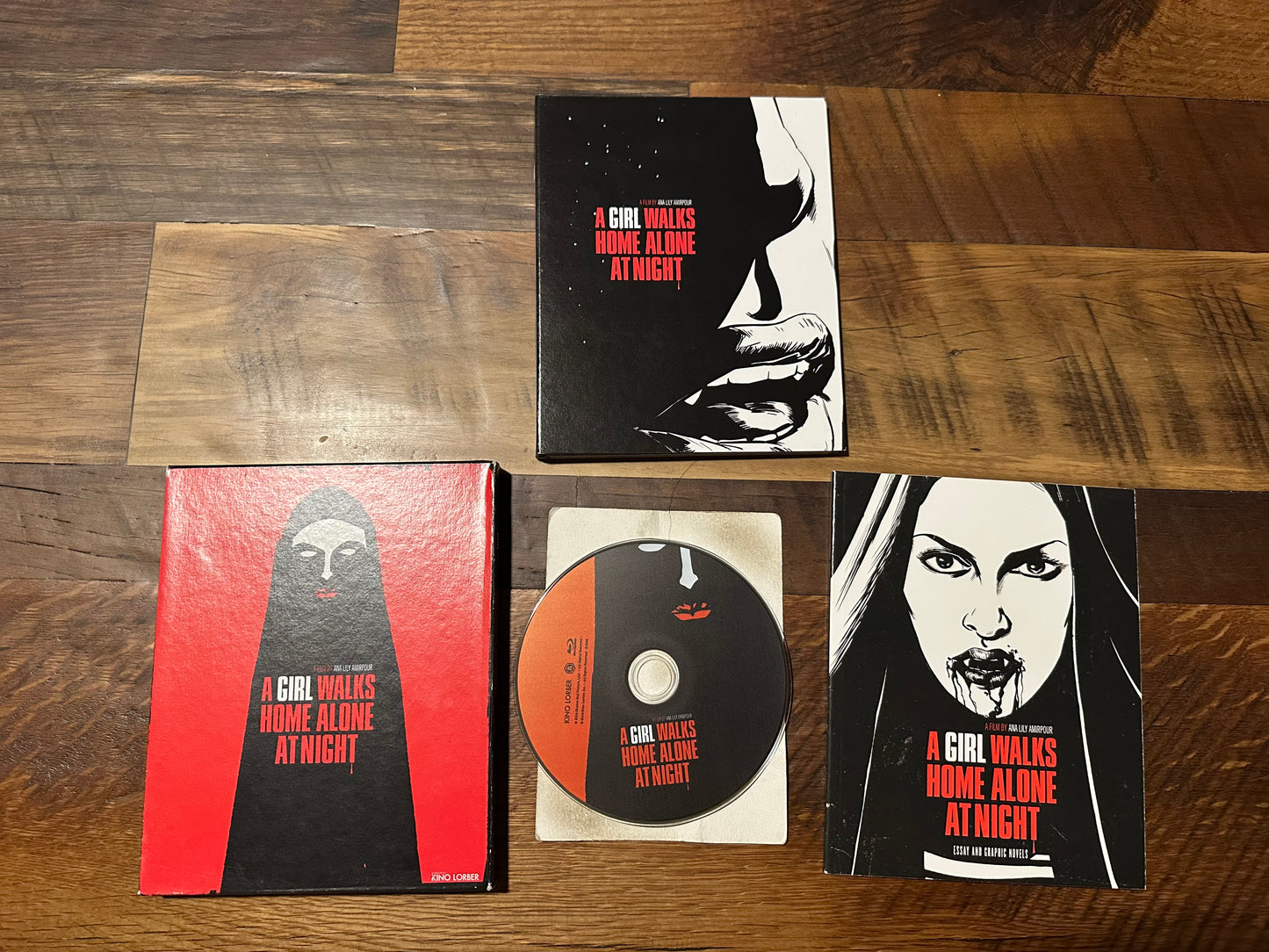 A Girl Walks Home Alone At Night Blu ray-Kino Lorber-Rare Collector’s Ed