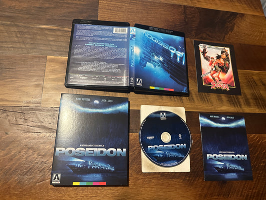 Poseidon 4K Ultra HD-Arrow Video-Slipcover-Limited Edition-Booklet