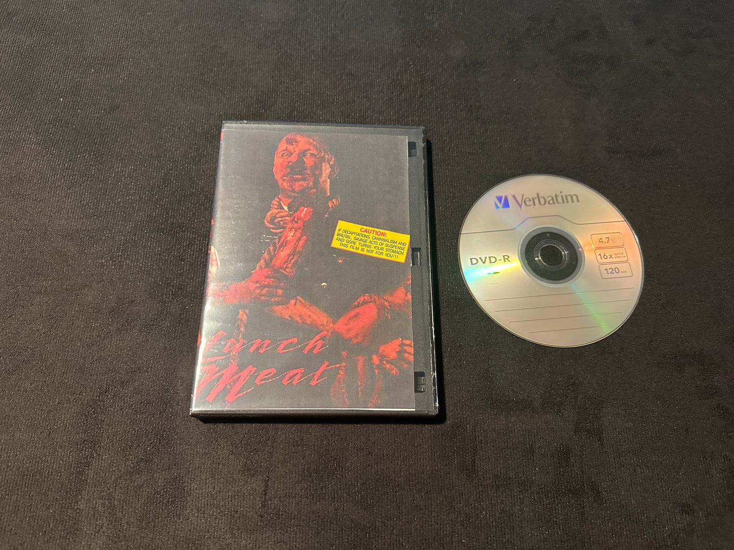 Lunch Meat (DVD-R, 80’s Obscure Horror, Bloody Classic)