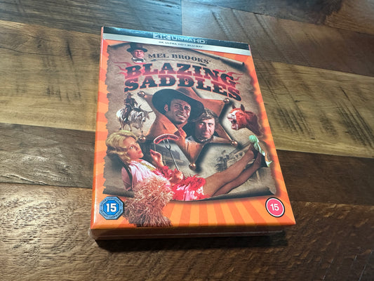 Blazing Saddles (4K Ultra HD, Steelbook, Warner Bros, Collector’s Ed, NEW)