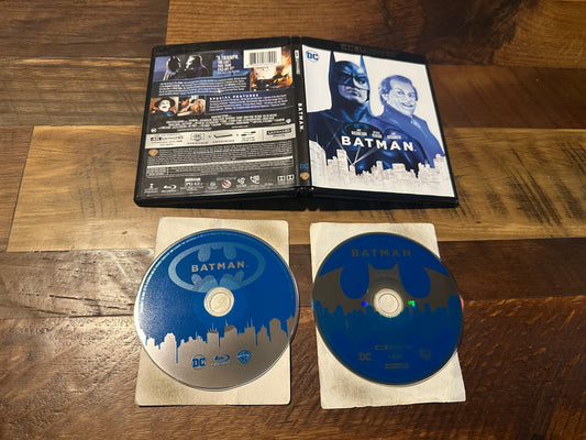 Batman (4K Ultra HD/Blu ray, Warner Bros, 2 Disc, No Digital)