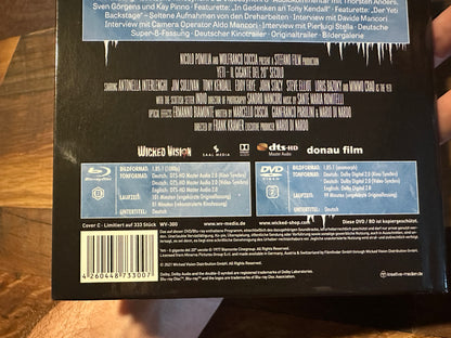 Yeti (Blu ray, Wicked Vision,Cover C, Mediabook, Region B, 333 Made, OOP)