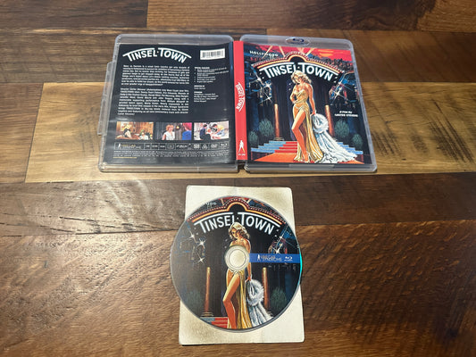 Tinseltown Blu ray ONLY-Vinegar Syndrome-80’s Classic Sleaze-Carter Steven-