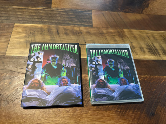 The Immortalizer Blu ray Vinegar Syndrome*80's Horror*OOP Slipcover*NEW