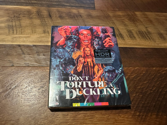 Don’t Torture A Duckling (4K Ultra HD, Arrow Video, Limited Ed, Slipcover, NEW)