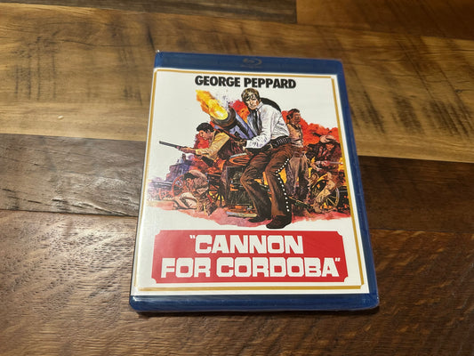 Cannon For Cordova Blu ray-Kino Lorber-70’s Classic-George Peppard-NEW