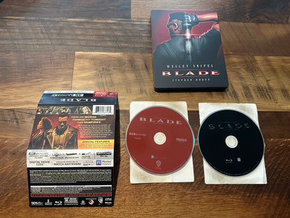 Blade (4K Ultra HD/Blu ray, Warner Bros, Steelbook, Limited Ed, No Digital)