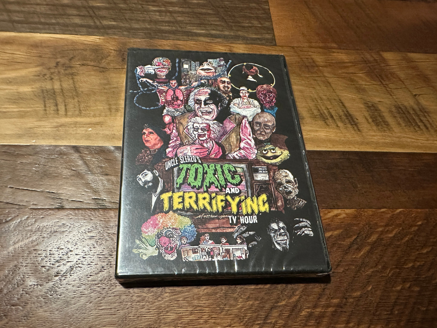 Uncle Sleazo’s Toxic And Terrifying TV Hour (DVD, Dead Vision, Obscure, NEW)