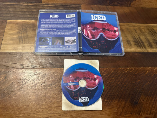 Iced (Blu ray, Degausser Video, 80’s Horror Classic)