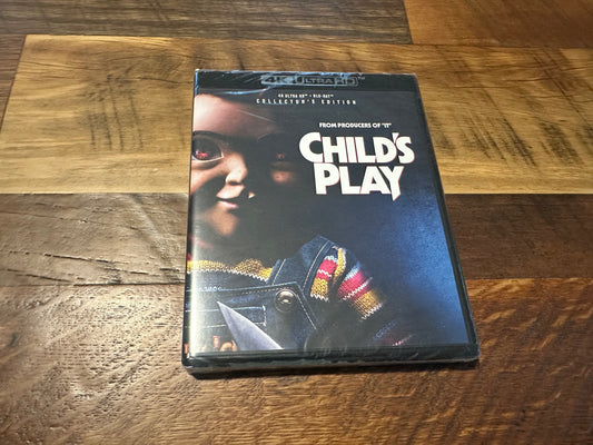 Child’s Play 2019 4K Ultra HD/Blu ray-Collector’s Edition-NEW/Sealed-