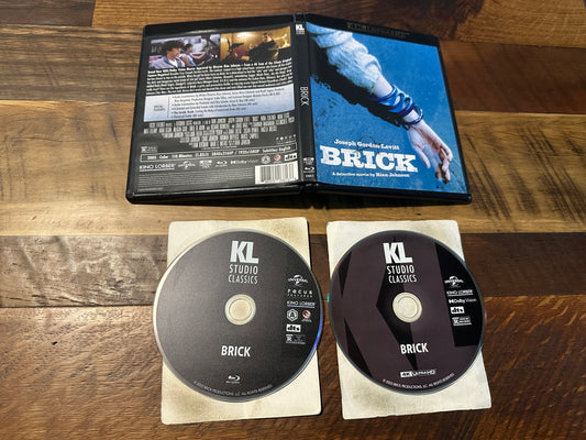 Brick (4K Ultra HD/Blu ray, Kino Lorber, 2005 Classic, Widescreen)