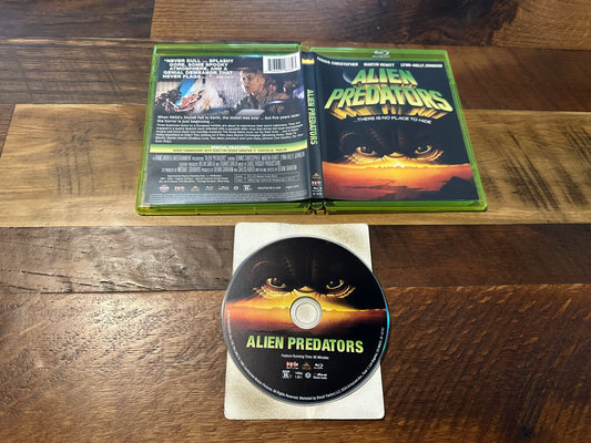 Alien Predators (Blu ray, Scream Factory, 80’s Horror, Widescreen)