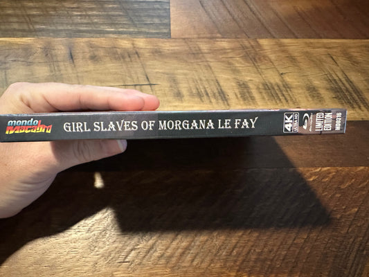 Girl Slaves Of Morgana Le Fay 4K Ultra HD-Limited Edition-Slipcover-NEW