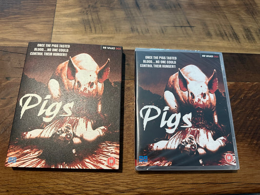Pigs Blu ray*88 Films*Region B*Limited Edition-Slipcover-NEW