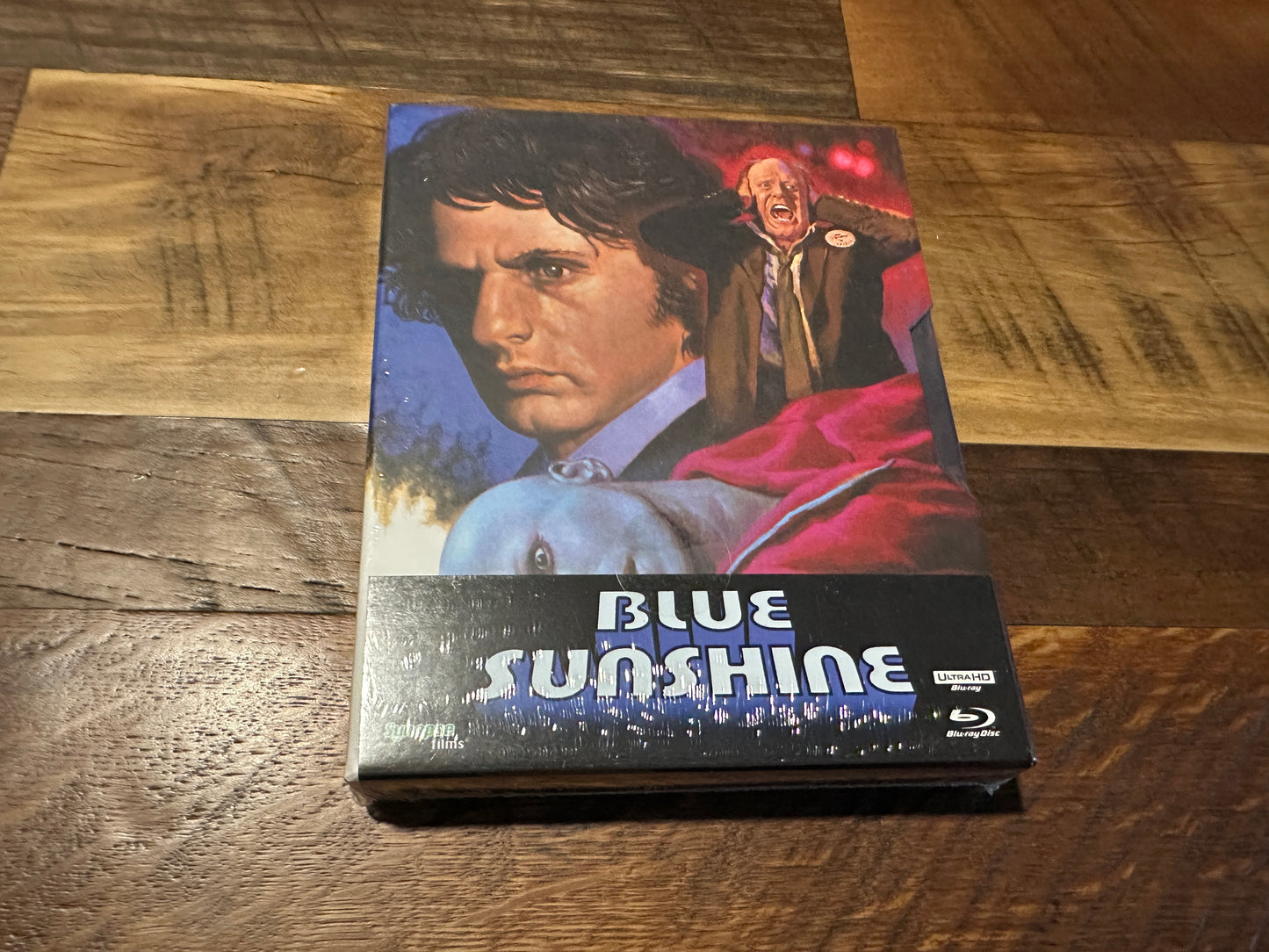 Blue Sunshine (4K Ultra HD/Blu ray/CD, Synapse Films, Hard Case, NEW)