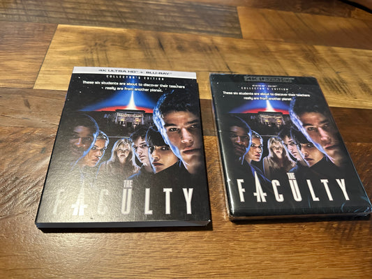 The Faculty 4K Ultra HD/Blu ray-Scream Factory-Slipcover-Collector’s Ed-NEW