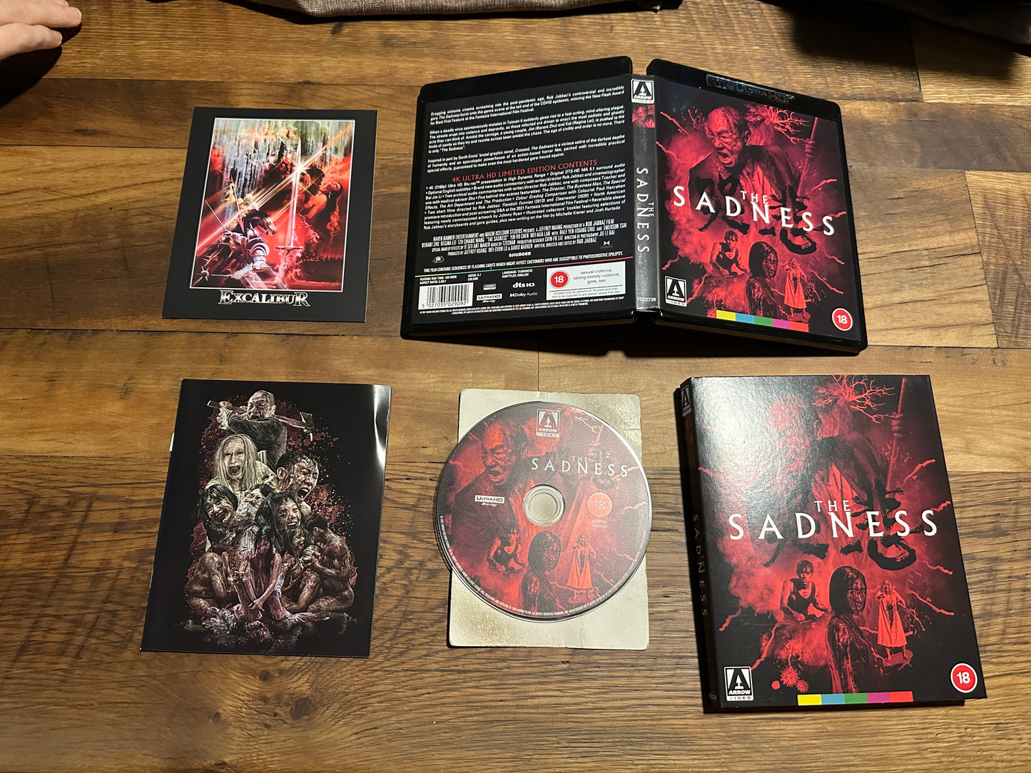 The Sadness (4K Ultra HD, Arrow Video, Slipcover, Limited Edition, Booklet)
