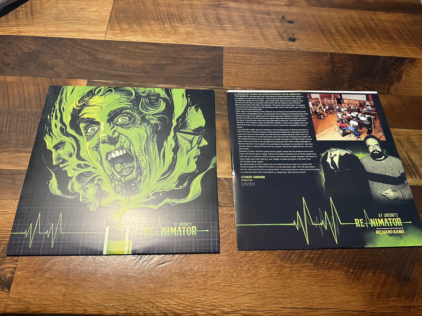 Re-Animator Original Motion Soundtrack-Vinyl-Green Marble-Waxwork
