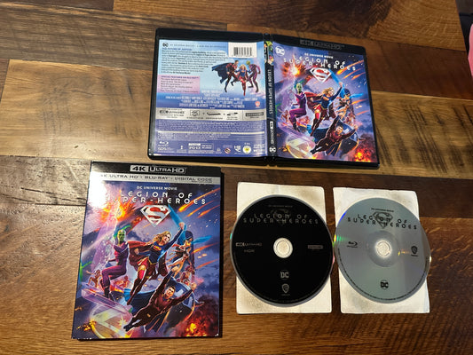 Legion of Super-Heroes (4K Ultra HD/Blu ray, DC Universal Movie, Slip, No Digital)