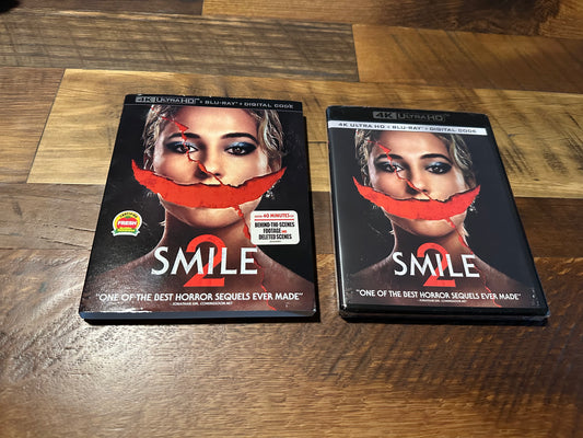Smile 2 4K Ultra HD/Blu ray-Paramount-Slipcover-NEW/Sealed